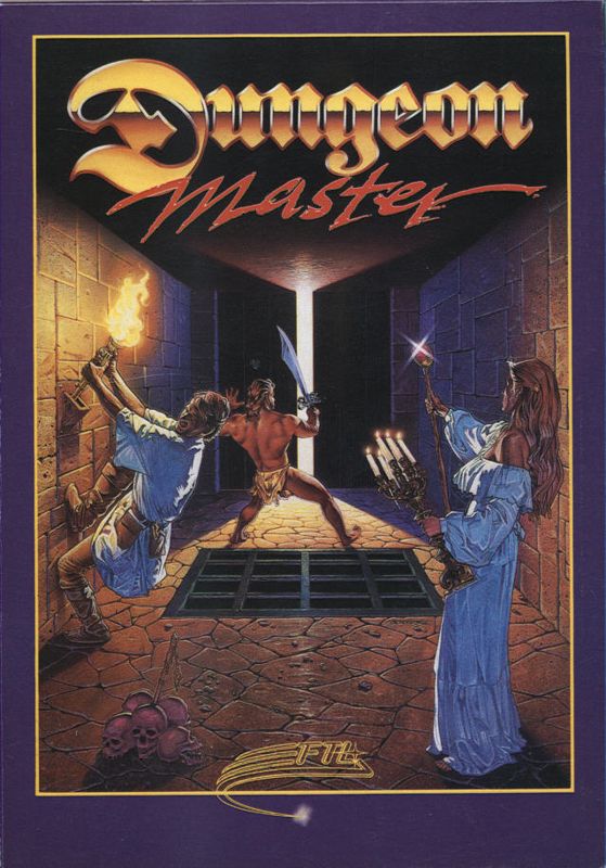 Dungeon Master box art for Super Nintendo